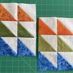 January Trianglsles Galore blocks Little Bit Different BOM