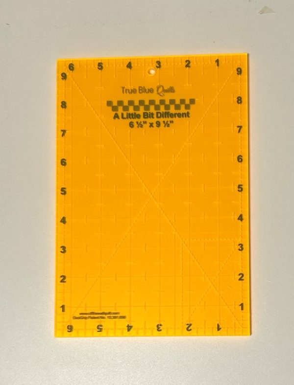Little Bit Different ruler from True Blue Quilts