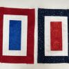 patriotic bullseye blocks