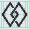 Diamond quilt – queen Diamond quilt - queen