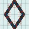 diamond quilt – lap size diamond quilt - lap size
