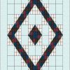 diamond quilt – twin diamond quilt - twin