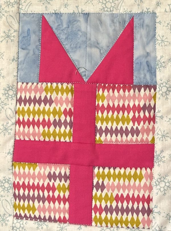 present block present quilt block